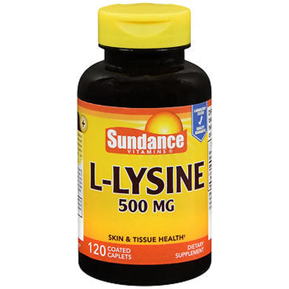 Sundance Vitamins 500 Mg L-Lysine Comprimés Enrobés
