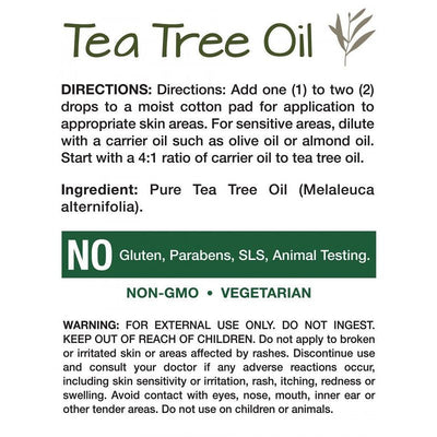 Nature's Truth Pure Australian Tea Tree Oil - 2 Fl Oz
