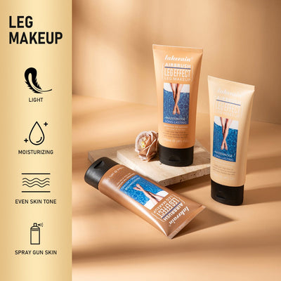 lakerain leg makeup skin color golden brown leg highlight LEG MAKEUP - Korvel