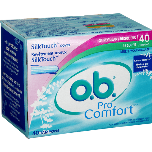 Tampones O.b. Pro Comfort Multi-Pack - 40 Contenidos