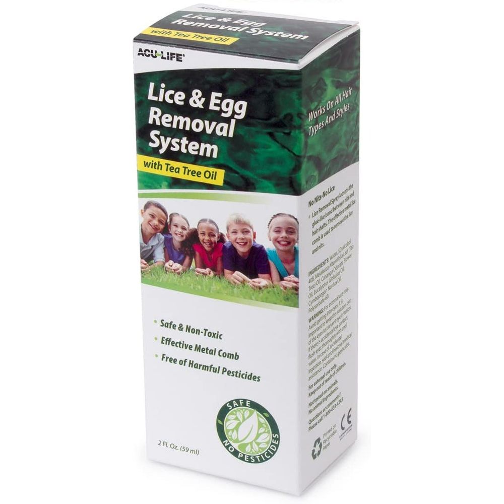 Sistema de Eliminación de Piojos Acu-Life para Familias