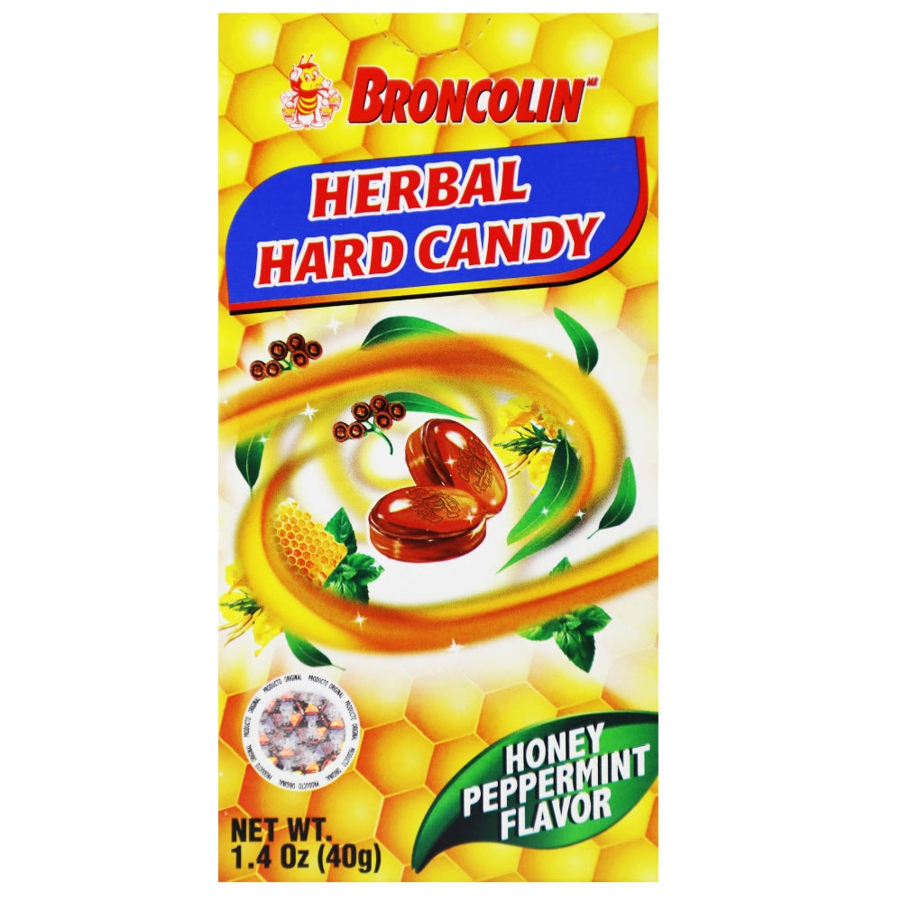 Bonbons durs Broncolin® – Bonbons apaisants pour la gorge avec miel et extraits de plantes