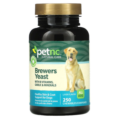 petnc NATURAL CARE Pet Brewers Yeast Chewables for Dogs