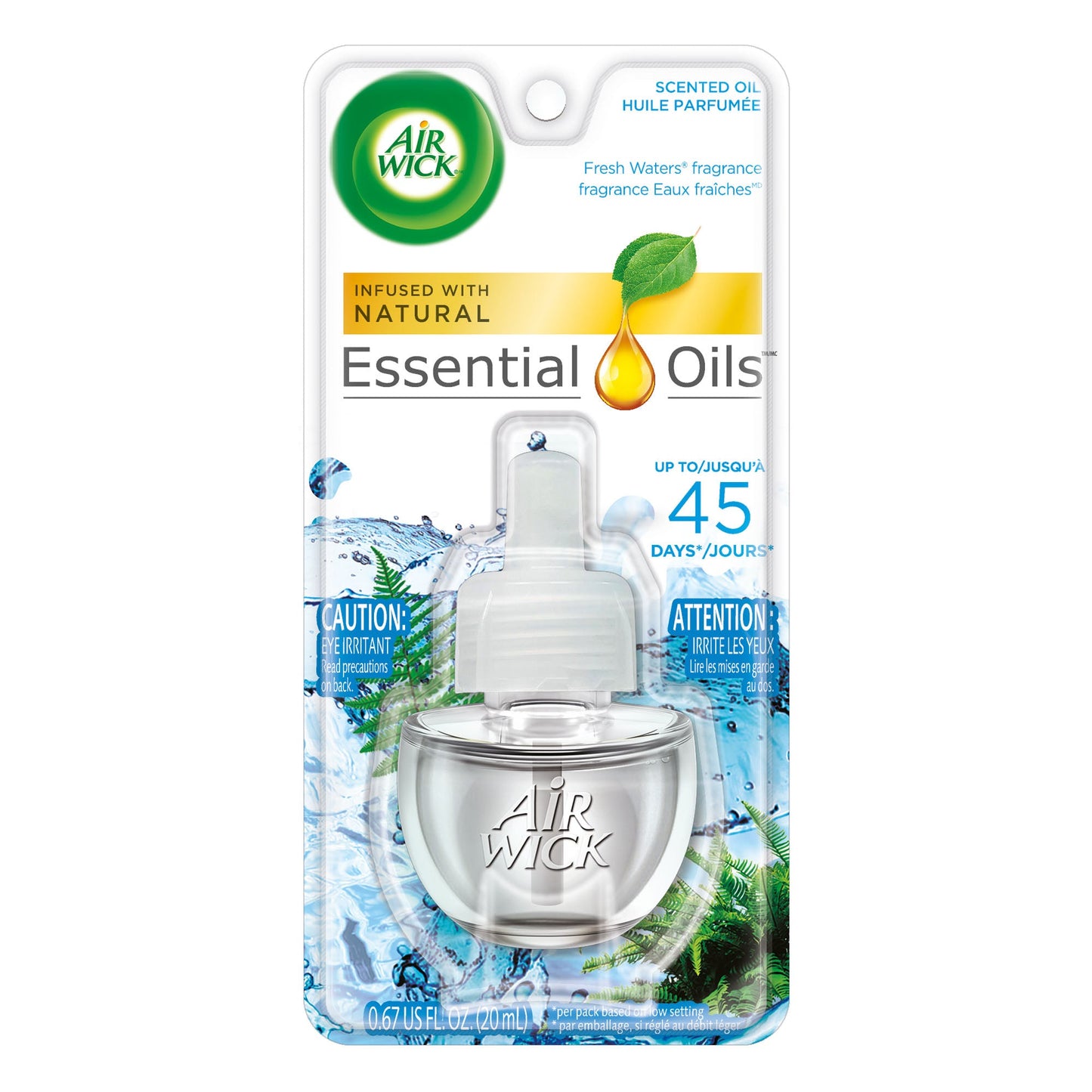 Air Wick Fresh Waters Scented Oil Refill - 0.71 Oz.