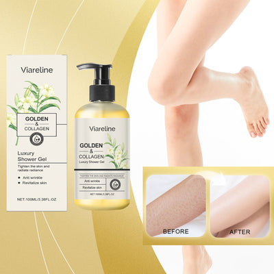 Gold Collagen Shower Gel - Fresh & Moisturizing Body Wash