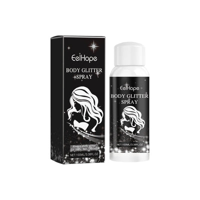 Body Flash Spray, Face Body Star Flash Party Highlight Focus Flash Spray - Korvel
