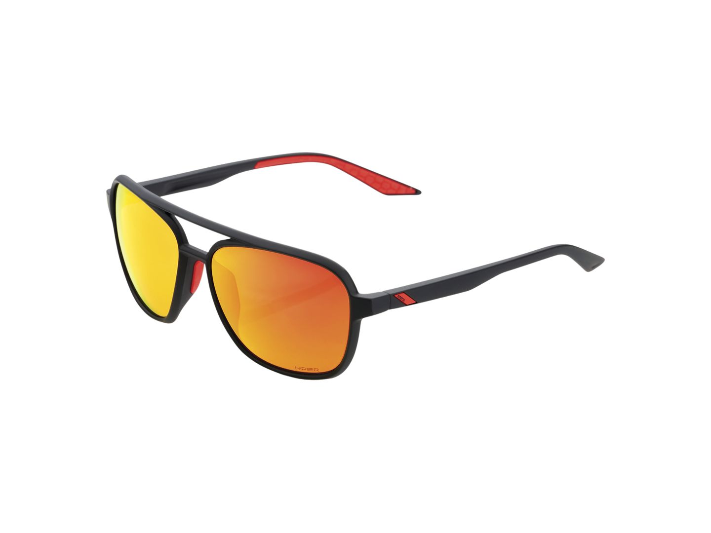 Kasia Black/HiPER Red Lens Eyewear