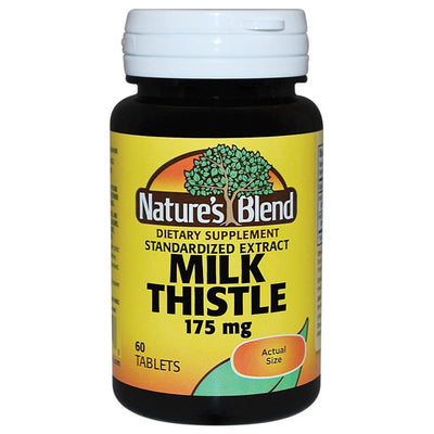 Nature's Blend Milk Thistle 140mg Capsules - 60 Count