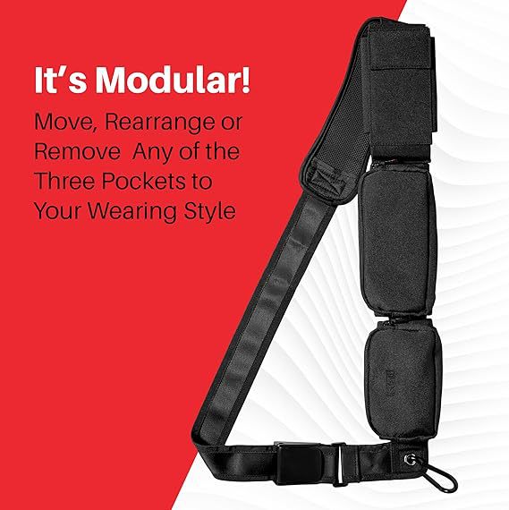 Passport Crossbody Bag with 3 Pockets
