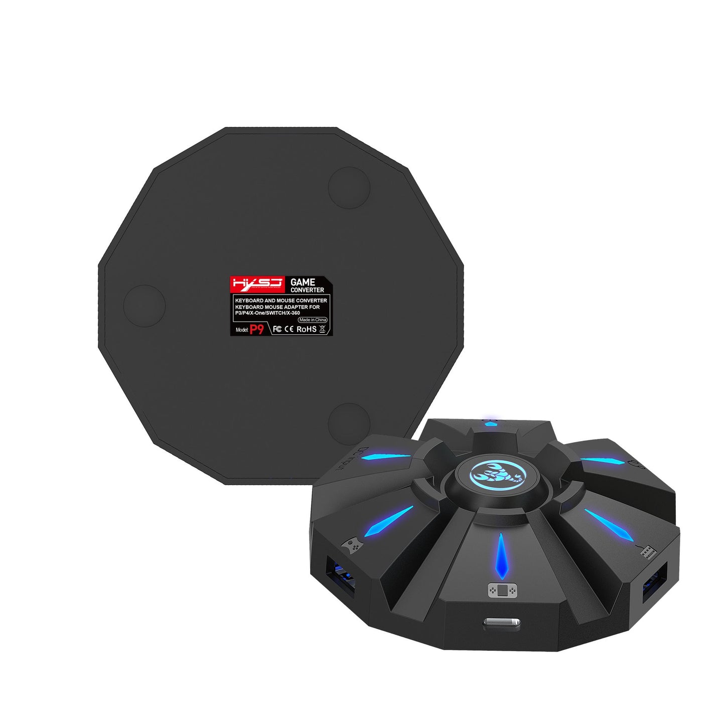 P9 Keyboard Mouse Converter Set for Gaming Devices