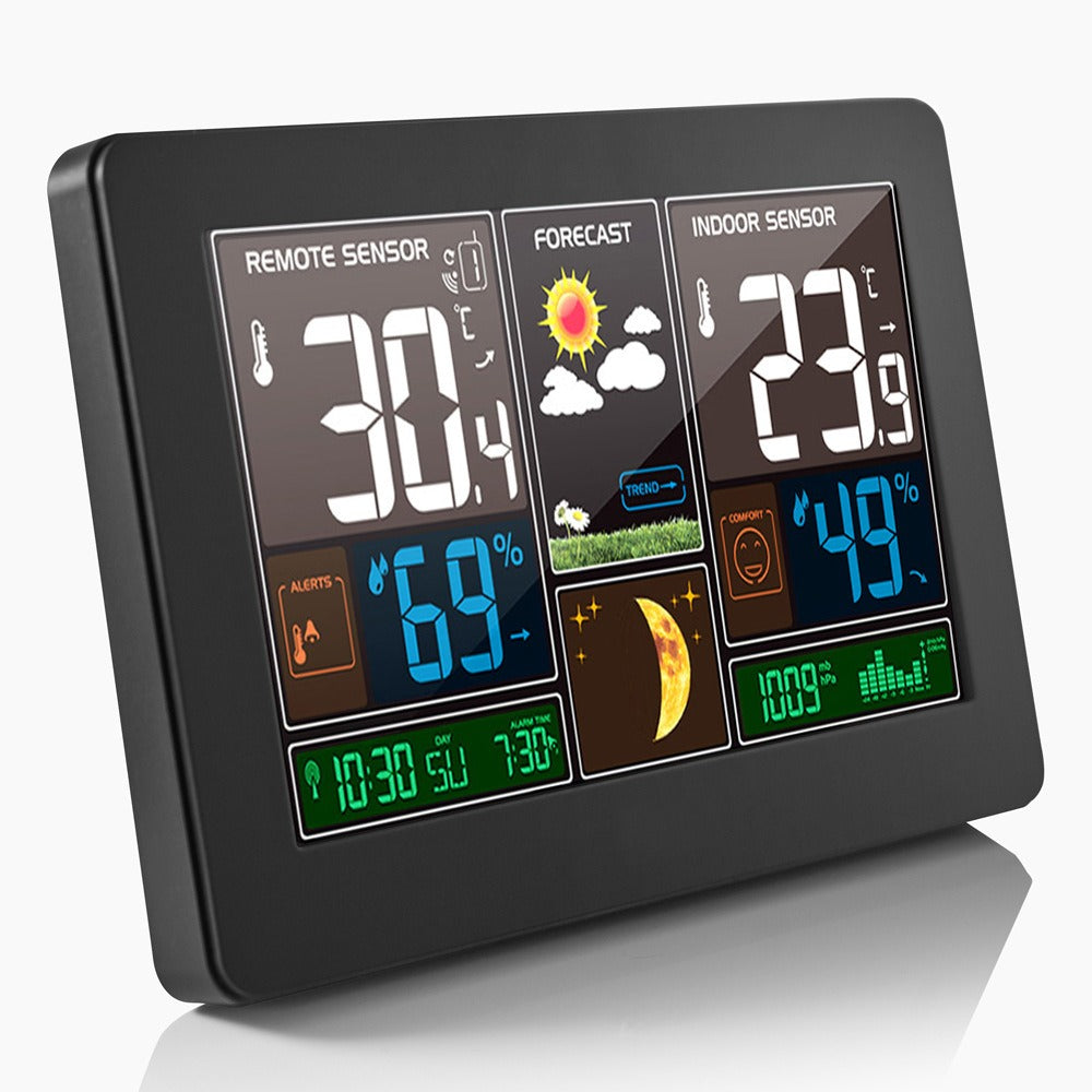 Premium Color Screen Weather Clock 3378