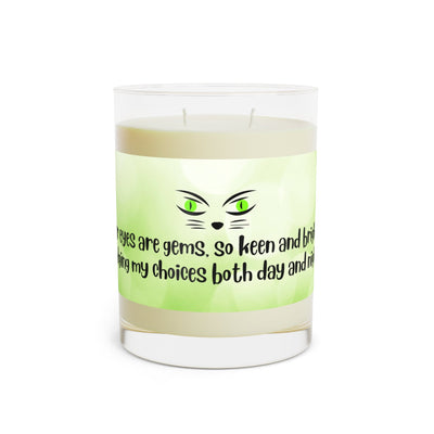 Bougie Parfumée Judging Eyes - 11oz Verre Complet