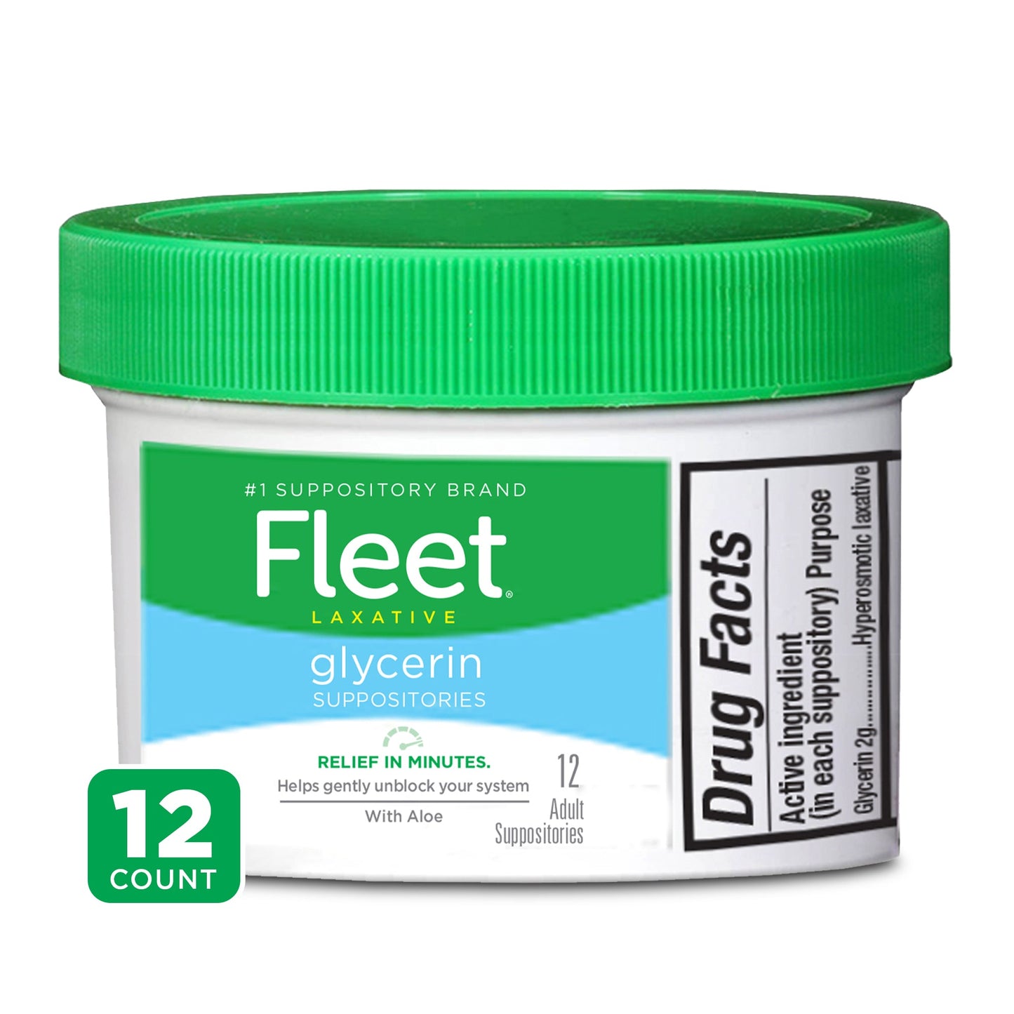Supositorios Glicerina Laxantes Fleet para un Alivio Suave