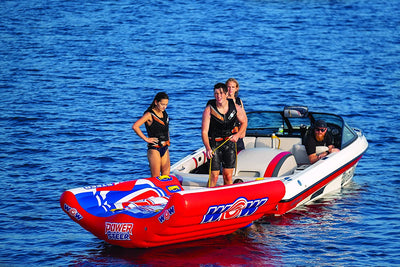 WOW Watersports Power Steer 3 Person 3P Steerable Deck Tube - Korvel