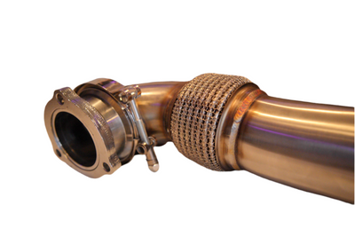 High-Performance SPDZ1 3” Race Downpipe for Hyundai Veloster Turbo & KIA Forte GT - Korvel