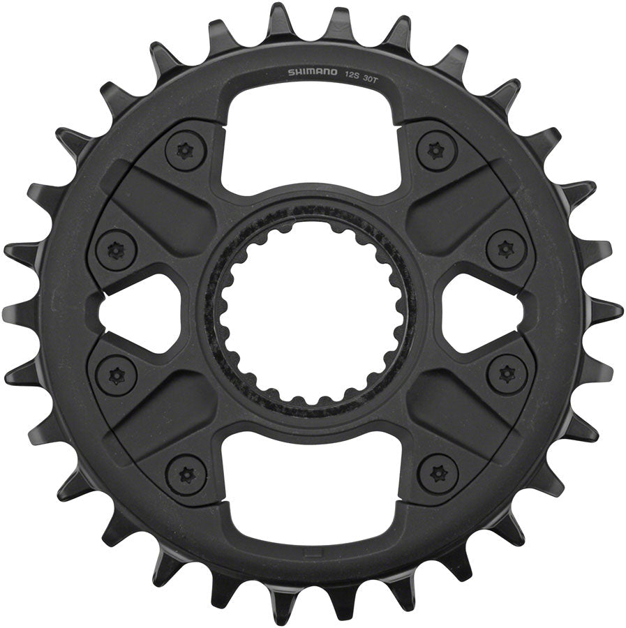 Chaîne Shimano Deore FC-M6100-1 à montage direct - 30t 12 vitesses noire