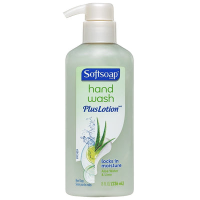 Softsoap Hand Wash Plus Lotion - Aloe Water & Lime
