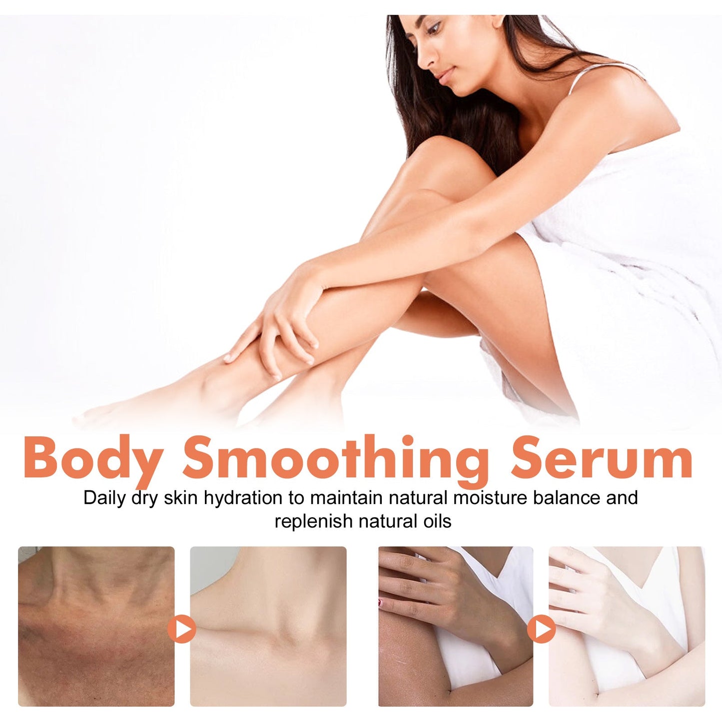 Smooth Body Beauty Serum, Moisturizing And Brightening Skin Care Solution - Korvel