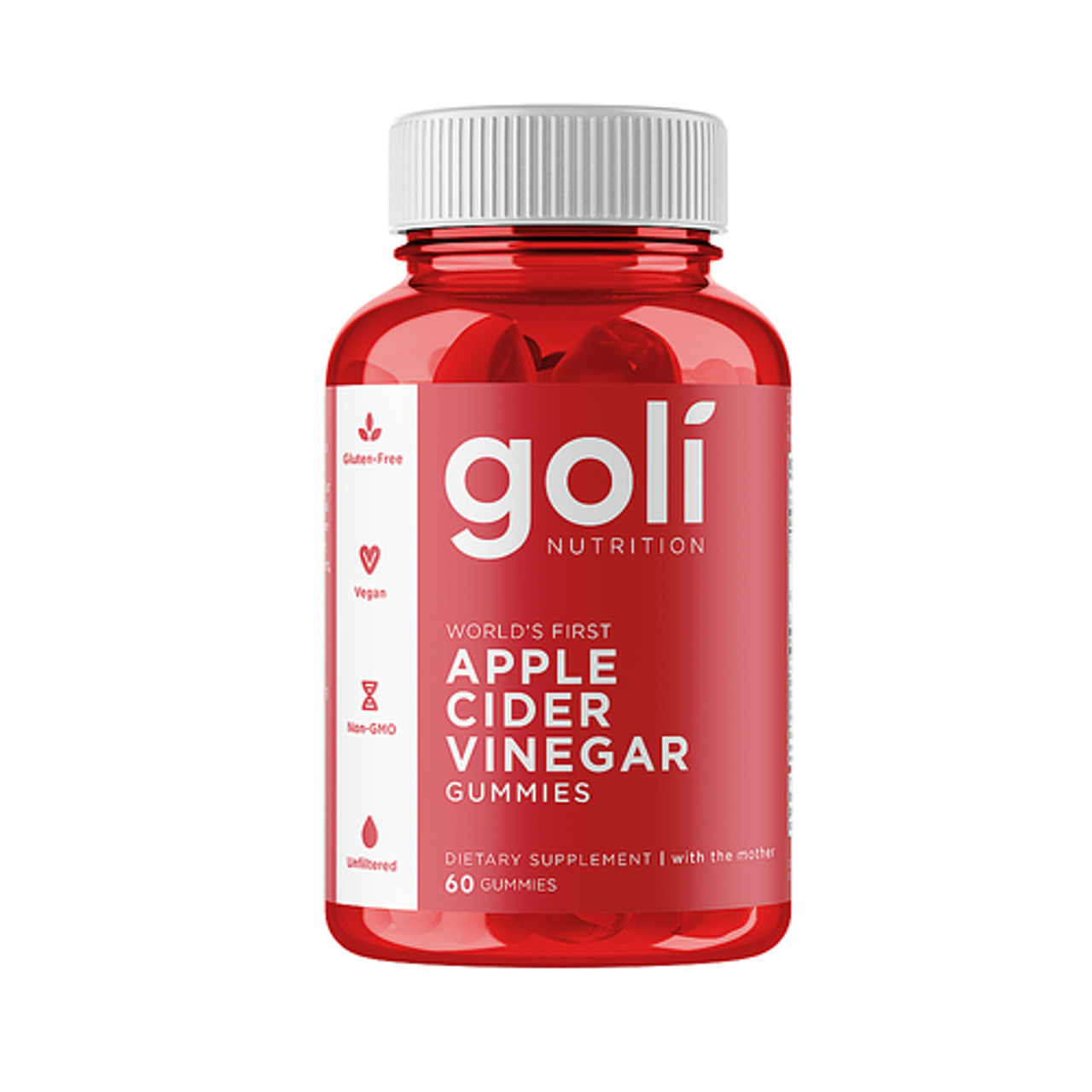 Goli Nutrition Gominolas Veganas de Vinagre de Sidra de Manzana