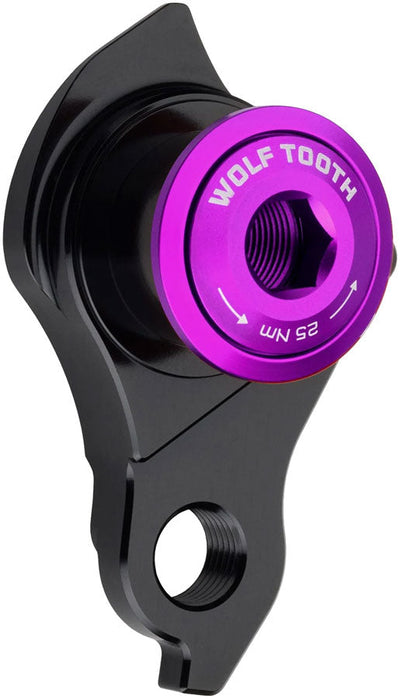 Wolf Tooth Universal Derailleur Hanger - Ultraviolet Purple