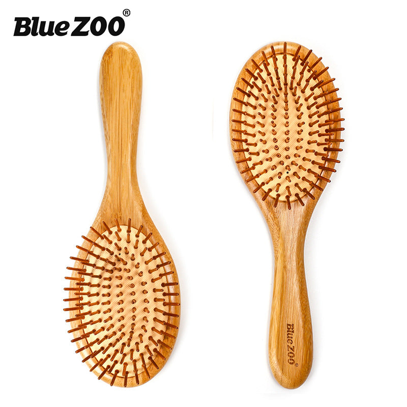Pointed BlueZOO Bamboo Bristle Needle Massage Comb