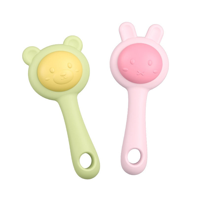 Baby Ringing Bell Toy Can Bite Water Boiled Small Sand Hammer Hand Ringing Bell Sand Hammer - Korvel