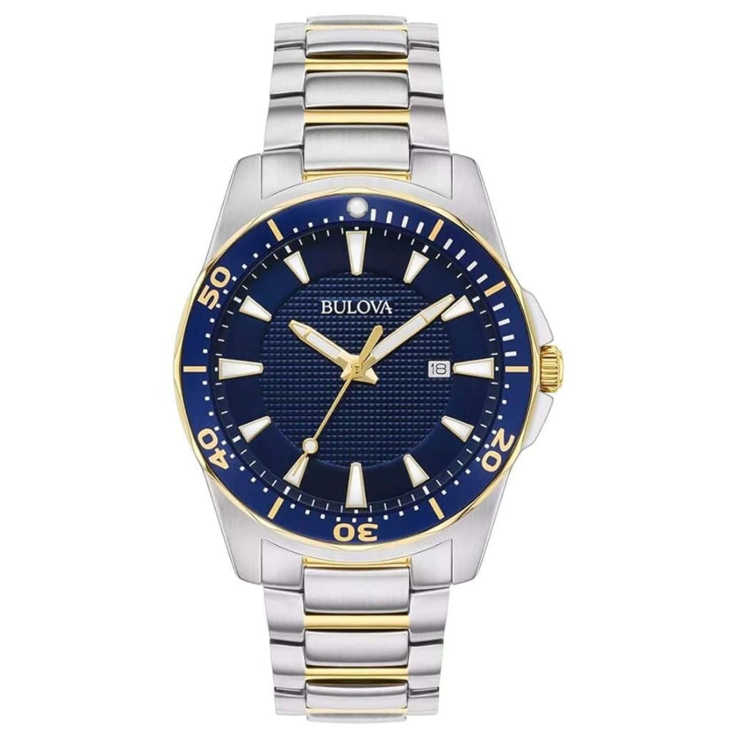 Bulova Men's Classic Watch - Elegant Blue Dial