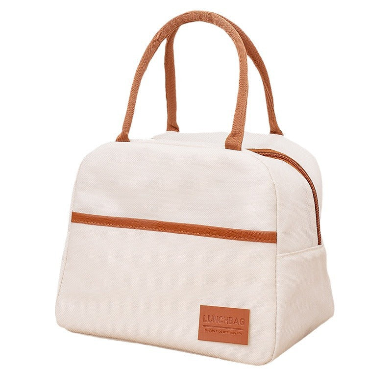 Trendy Waterproof Oxford Cloth Lunch Bag