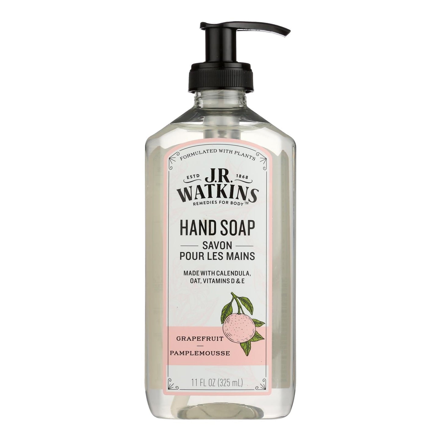 Savon pour les mains J.R. Watkins au pamplemousse – Lot de 3 (11 fl oz chacun)