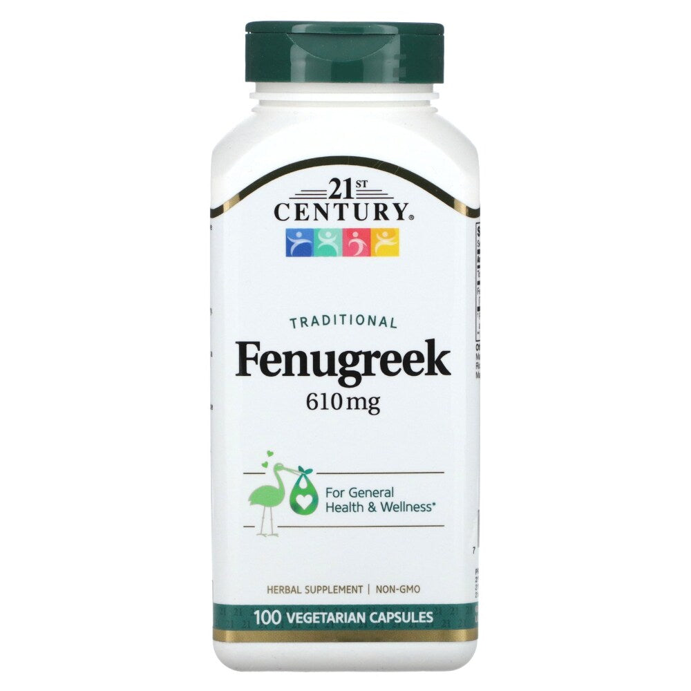 Fenugrec du 21ème siècle 610 mg - 100 capsules végétariennes