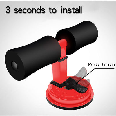 Fitness Sit Up Bar Assistant Gym Exercise Device Resistance Tube Workout Bench Equipment for Home Abdominal Machine Lose Weight - Korvel