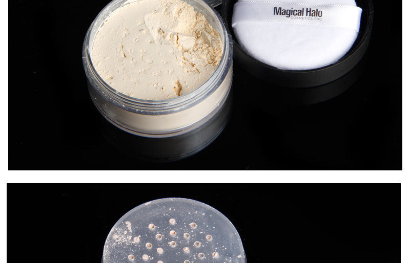Makeup Magical Halo Three Color Natural Concealer Loose Powder Makeup Powder Waterproof Not Take Off Makeup - Korvel