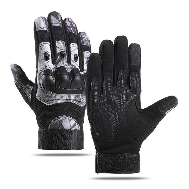 Tactical half-finger gloves men's soft shell protective microfiber special forces military fans sports cycling outdoor - Korvel