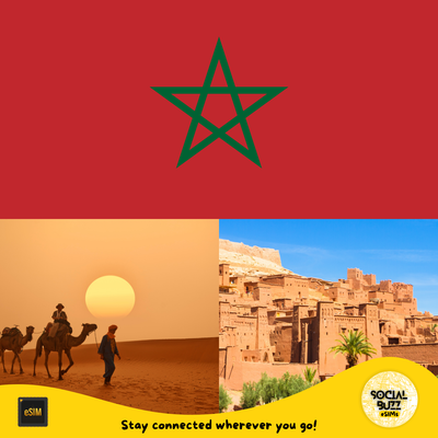 Morocco eSIM Data Plan for Seamless Connectivity
