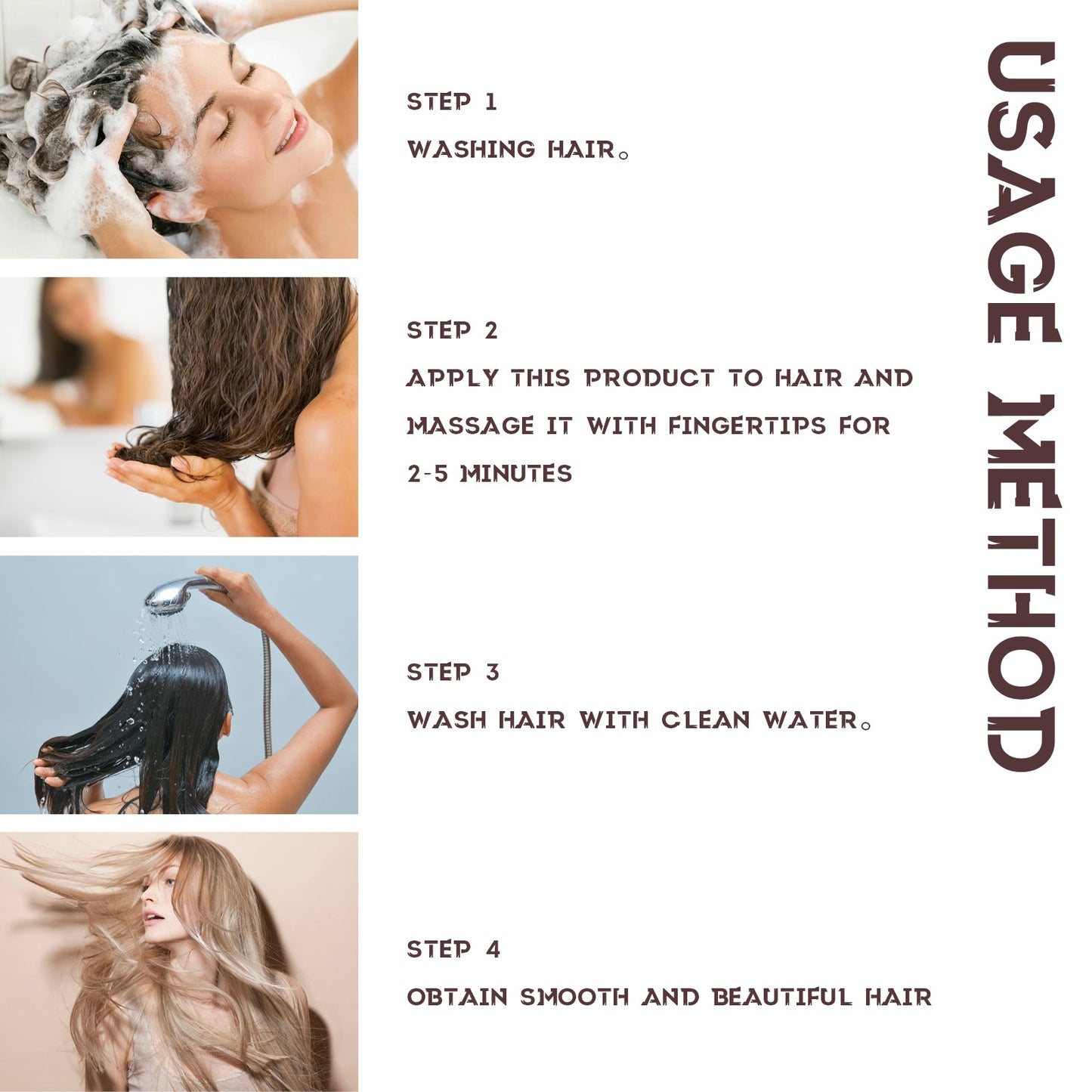 Moisturizing Hair Mask, Deep Nourishing Hair Repair Dry Hair Split End Smoothing Hair Mask - Korvel