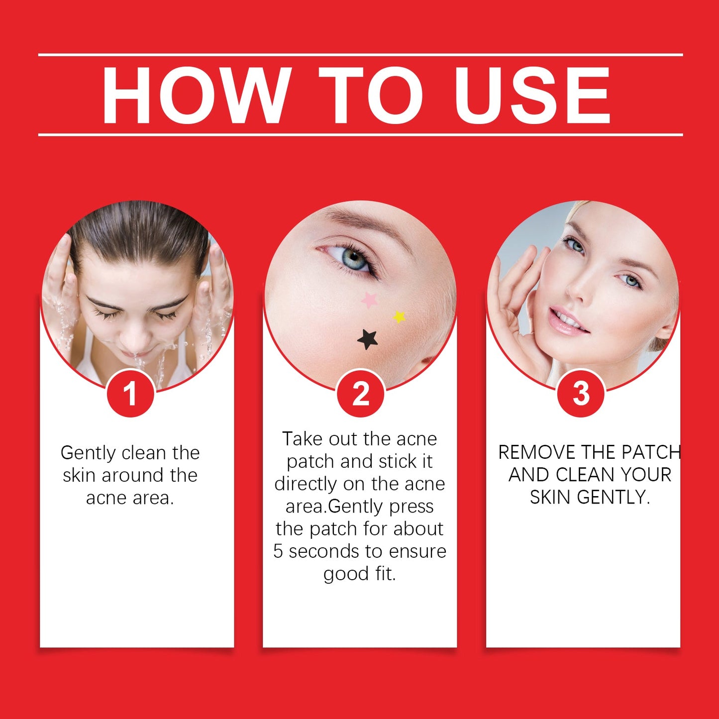 Blemish Acne Patch - Clear Acne Care Face Cover