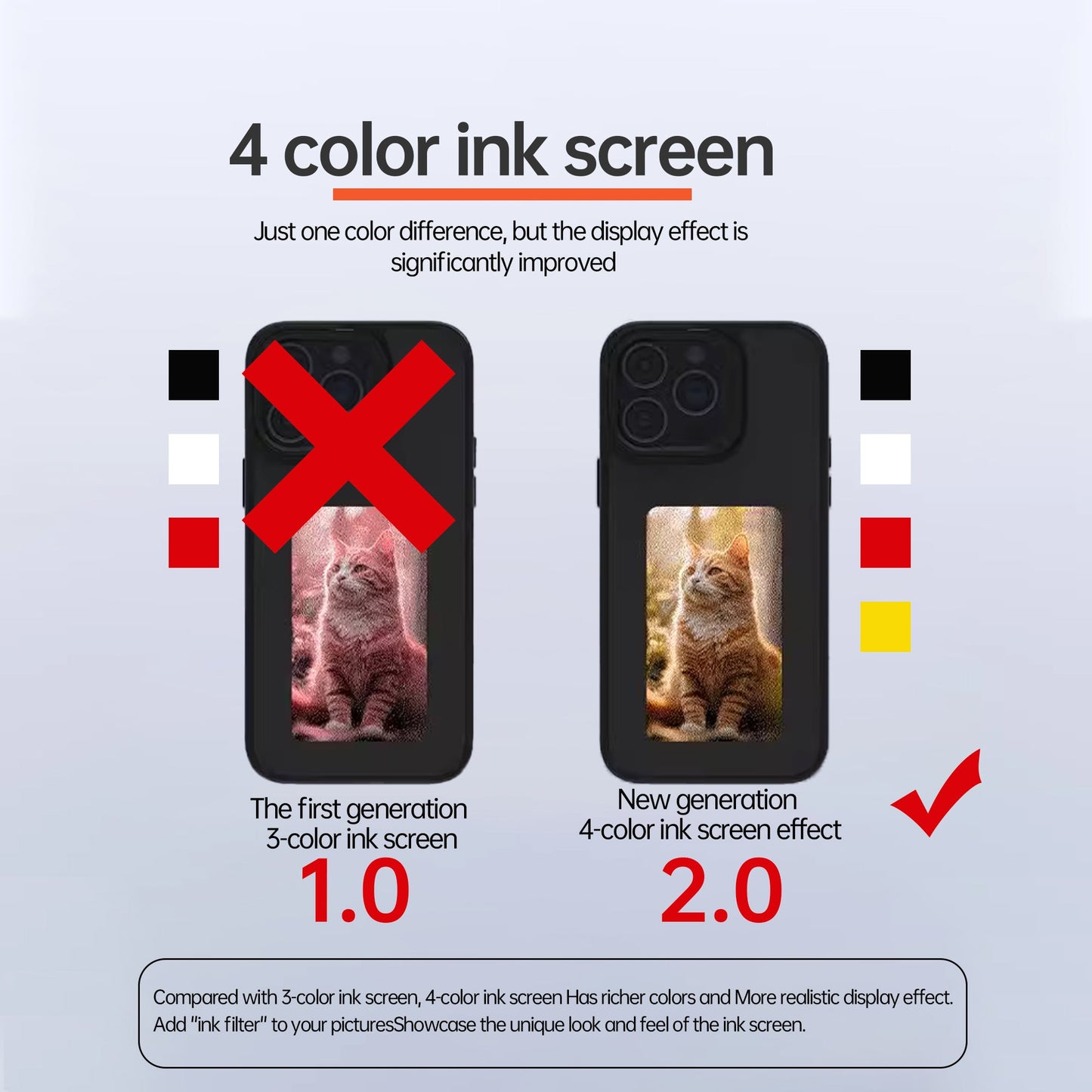 Funda para teléfono con proyección de pantalla personalizable para iPhone
