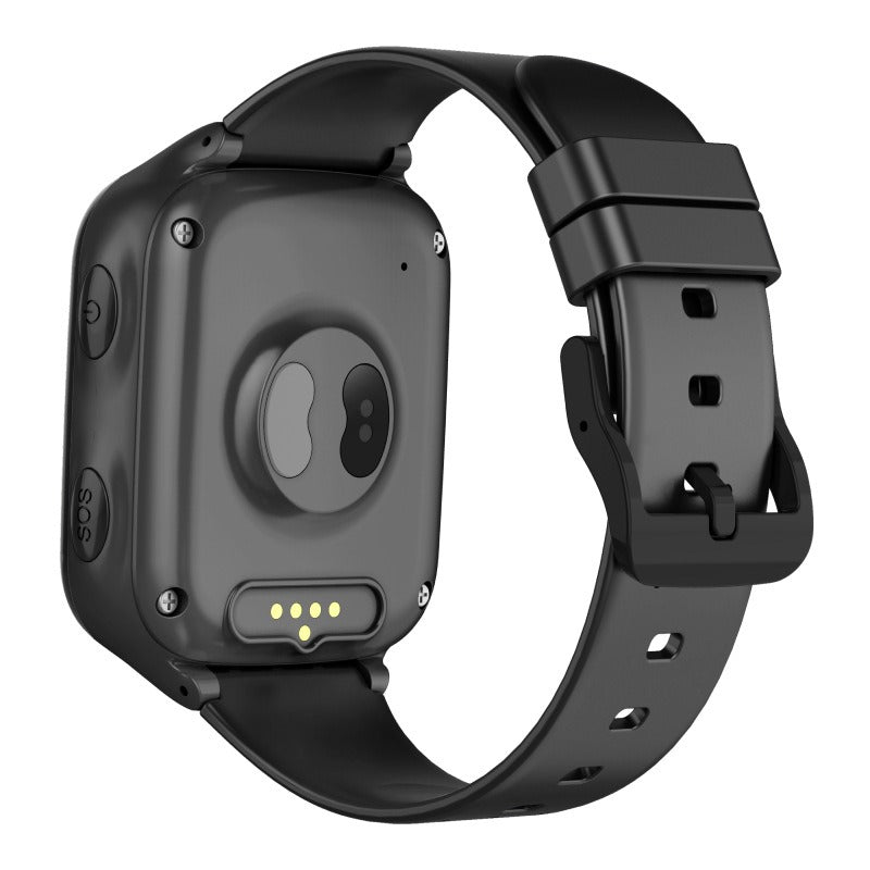 New K9L Elderly Phone Watch Temperature Fall Prevention Alarm Heart Rate Blood Pressure 4G Full Network Elderly Location Watch - Korvel