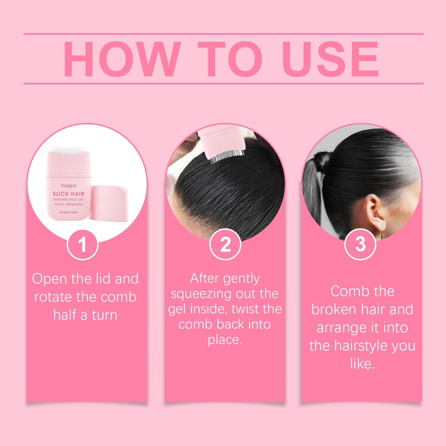 Styling And Combing Cream For Broken Bangs Styling Nourishes Shine For Lazy Hair Styling Cream - Korvel