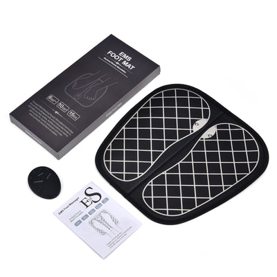 Electric EMS Foot Massager Foot Muscle Stimulator Massager Wireless Low Frequency Feet Physiotherapy ABS Stimulator Massage Mat - Korvel