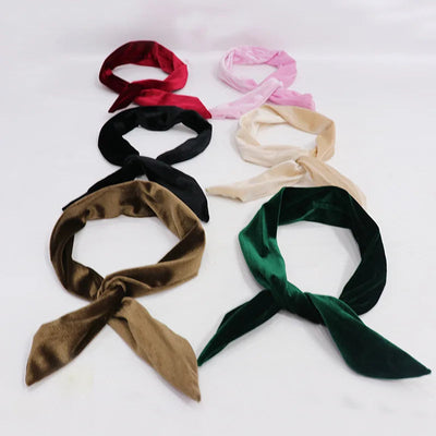 Fabric butterfly knot headband cute rabbit ear headdress headband and headband - Korvel