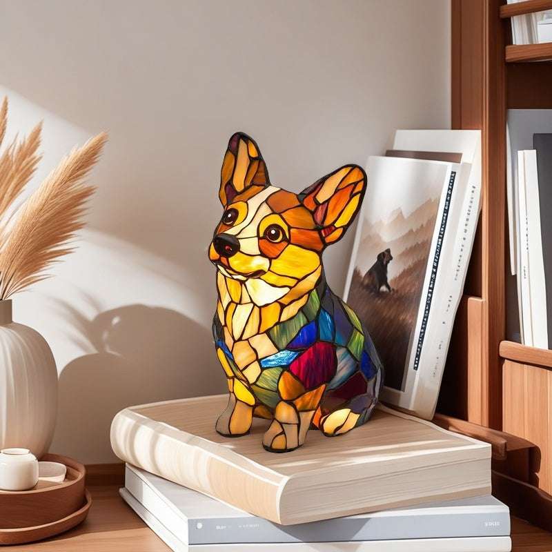 Luz Nocturna LED de Resina de Animales Adorables para Espacios Acogedores