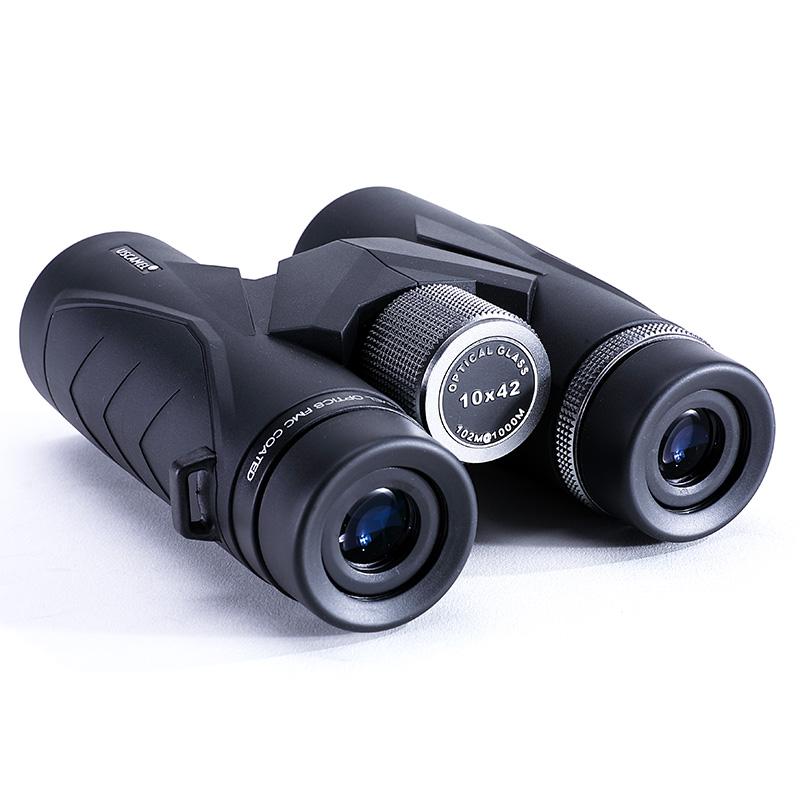 USCAMEL Binoculars 10x42 Waterproof Telescope Professional Hunting Optics Camping Outdoor (Black) - Korvel