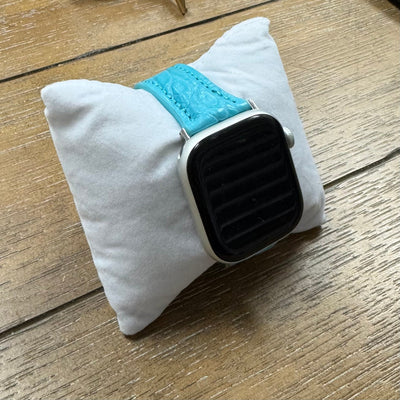 Aqua Glazed Apple Watch Band