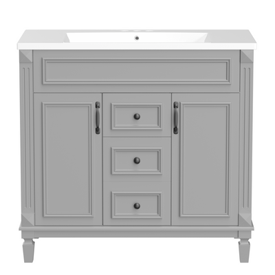 36'' Modern Bathroom Vanity with Soft Closing Doors