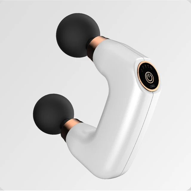 Muscle Massage Guns Double Head Fascia Gun Relax Gun Massage Gym Relaxation Treatments Body Massager Personal Massager Fitness - Korvel