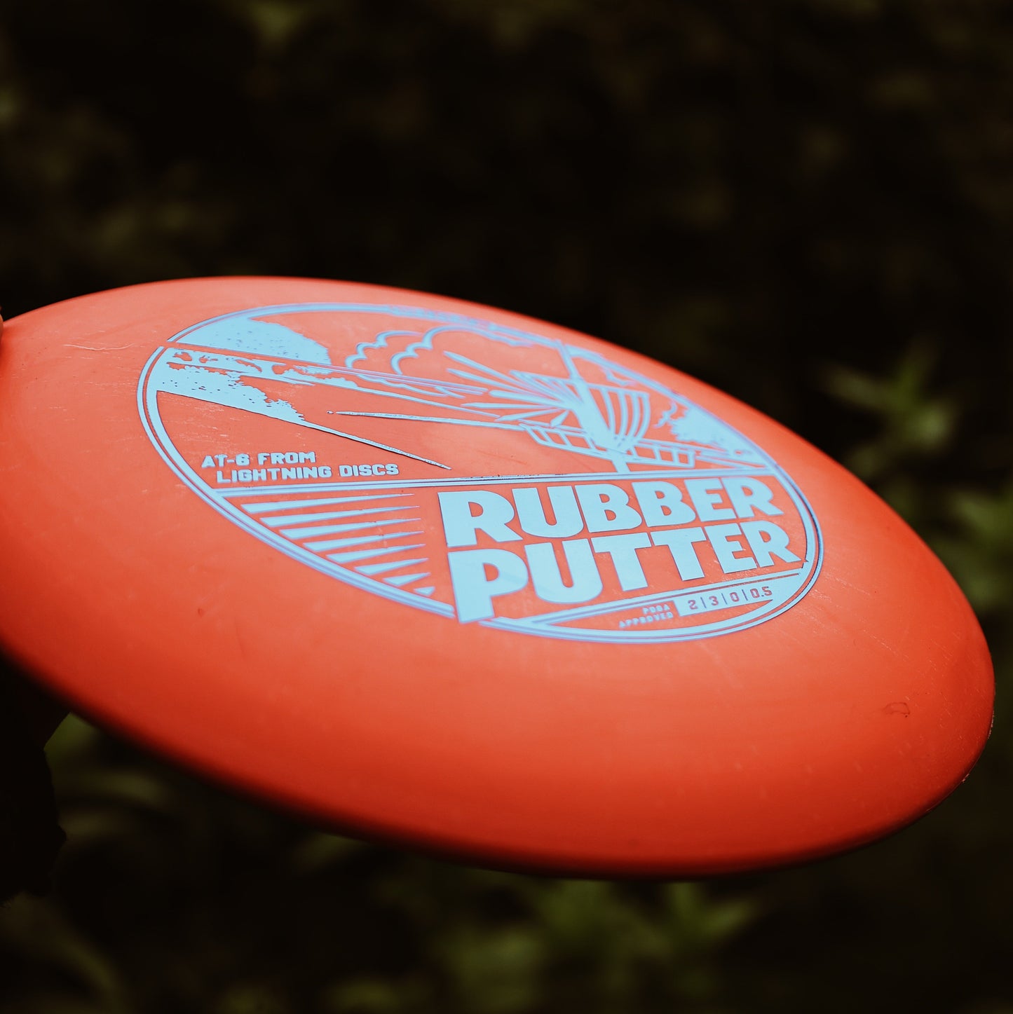 Disco de golf de goma Ultimate Grip para un juego de precisión