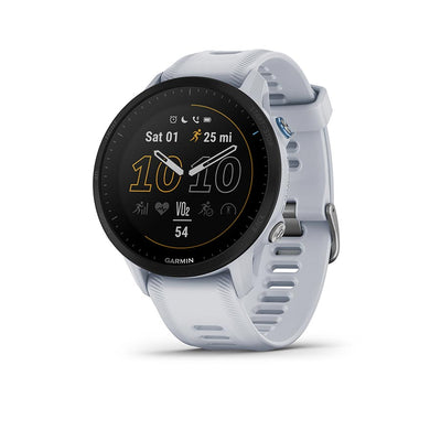 Garmin Forerunner 955 Smartwatch - Whitestone Silicone Band