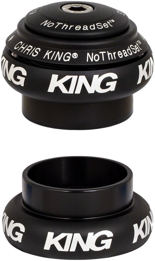 Chris King NoThreadSet Headset - 1-1/8" Negro Mate