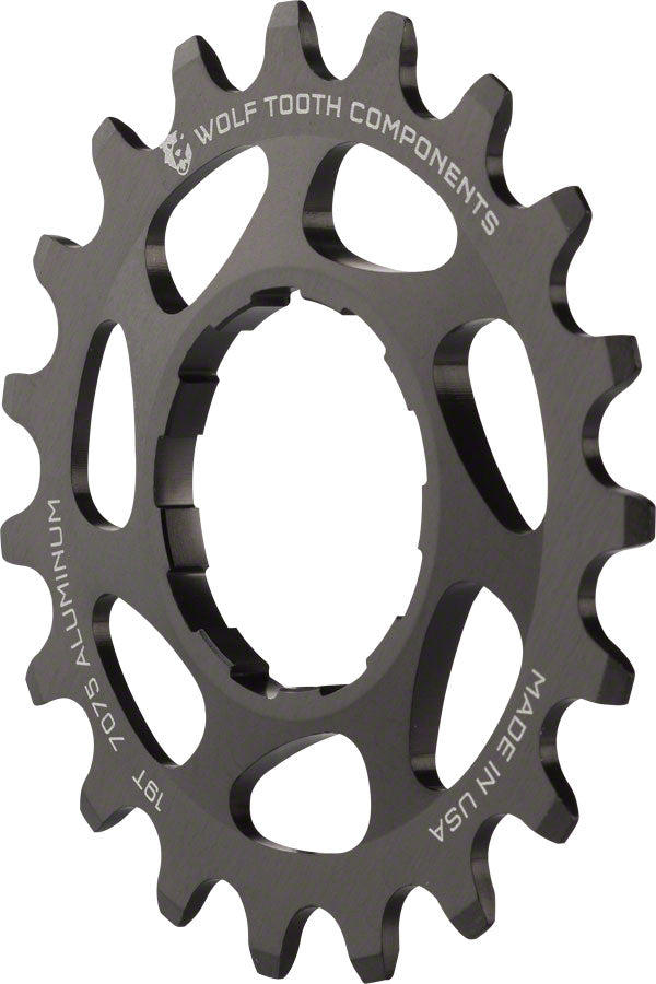Wolf Tooth Single Speed Aluminum Cog - 19t for 3/32" Chains